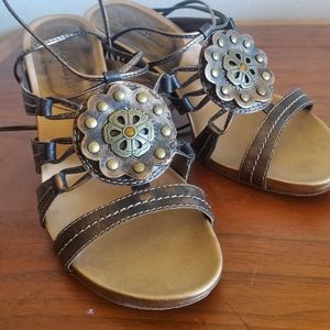 GUC Diego di Lucca bronze sandals